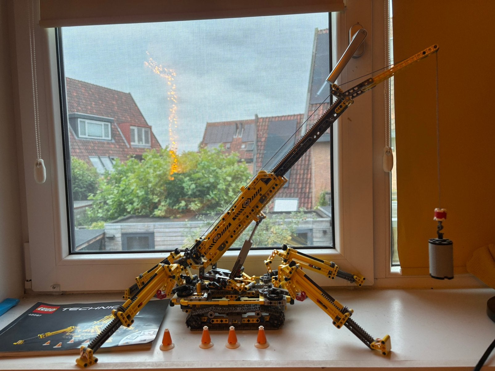 Lego Technic hijskraan 42097, Kinderen en Baby's, Speelgoed | Duplo en Lego, Ophalen, Gebruikt, Lego, Compleet