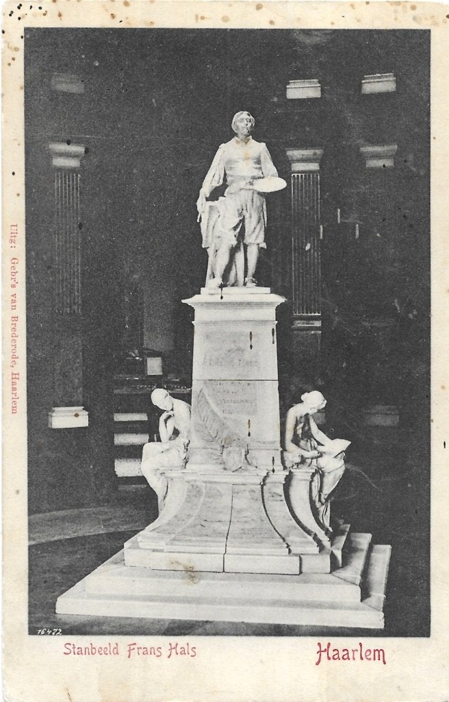 AK Haarlem - Standbeeld Frans Hals, Verzenden, Voor 1920, Ongelopen, Noord-Holland