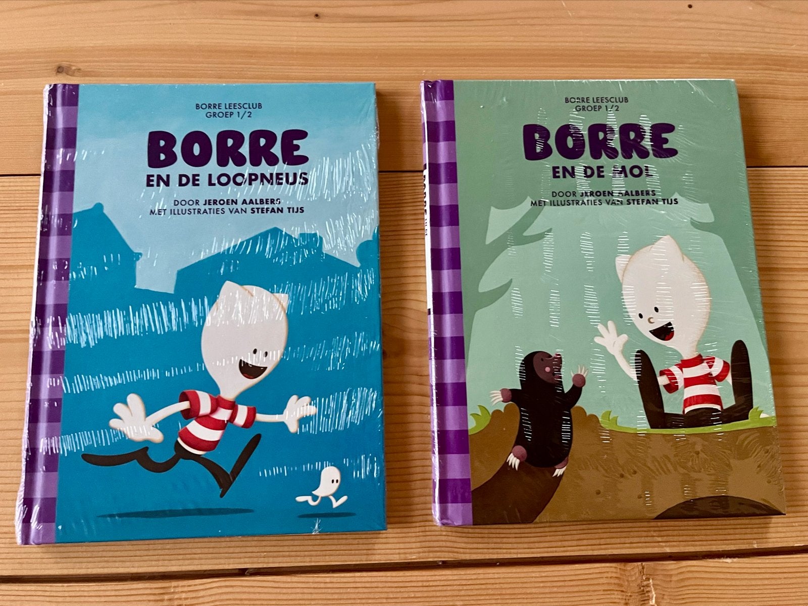 Borre boeken: Borre en de Loopneus & Borre en de Mol, Ophalen of Verzenden, Nieuw, Fictie algemeen