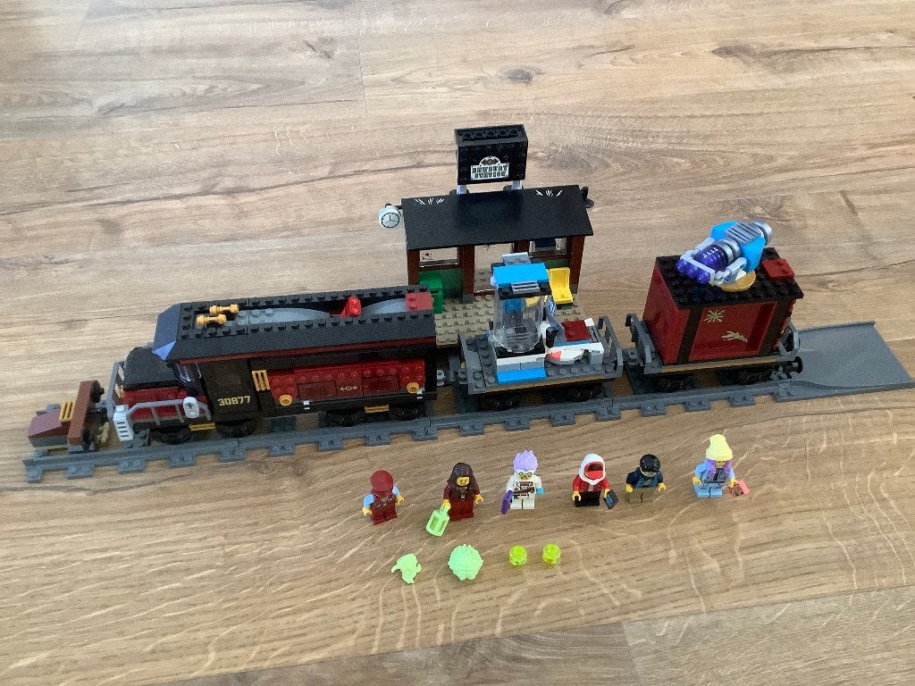 Lego Hidden 70424 Ghost Train - Spookexpress trein, Gebruikt, Overige thema's, Lego, Ophalen of Verzenden