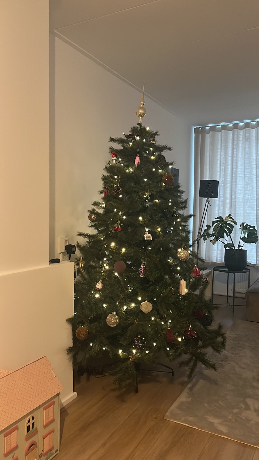 Blackbox kerstboom incl alle decoratie, Ophalen, Zo goed als nieuw