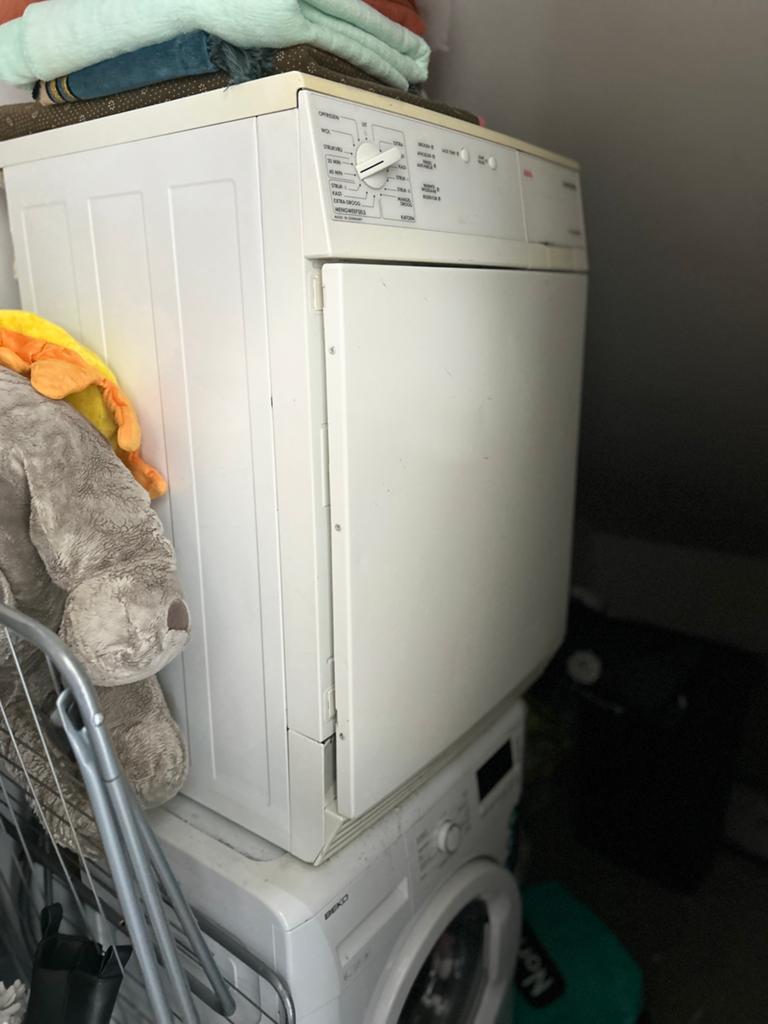 Droger en wasmachine, Ophalen of Verzenden, Zo goed als nieuw, 85 tot 90 cm