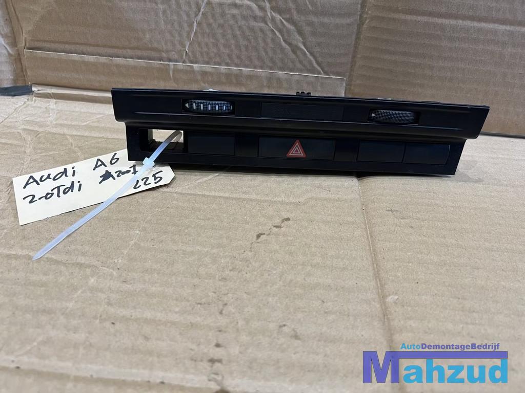 AUDI A6 C6 Dashboard middenconsole deel alarm licht schakela, Auto-onderdelen, Dashboard en Schakelaars, Audi, Gebruikt, Ophalen of Verzenden
