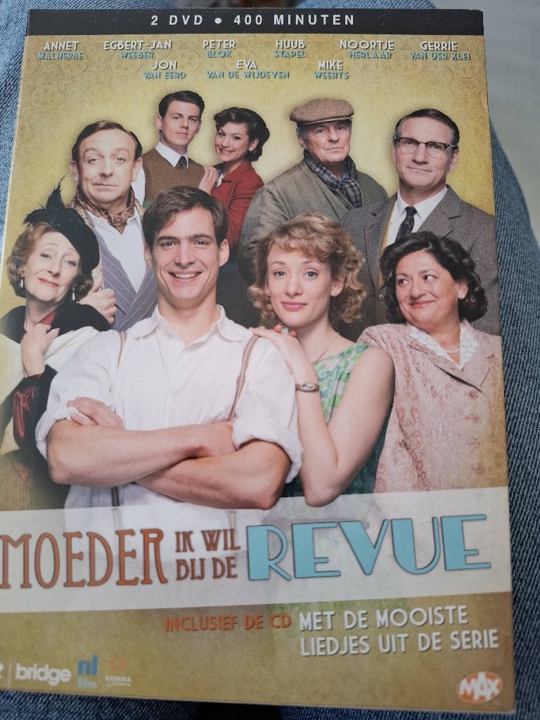 Moeder ik wil bij de revue dvd/cd, Cd's en Dvd's, Alle leeftijden, Ophalen of Verzenden, Zo goed als nieuw, Overige genres