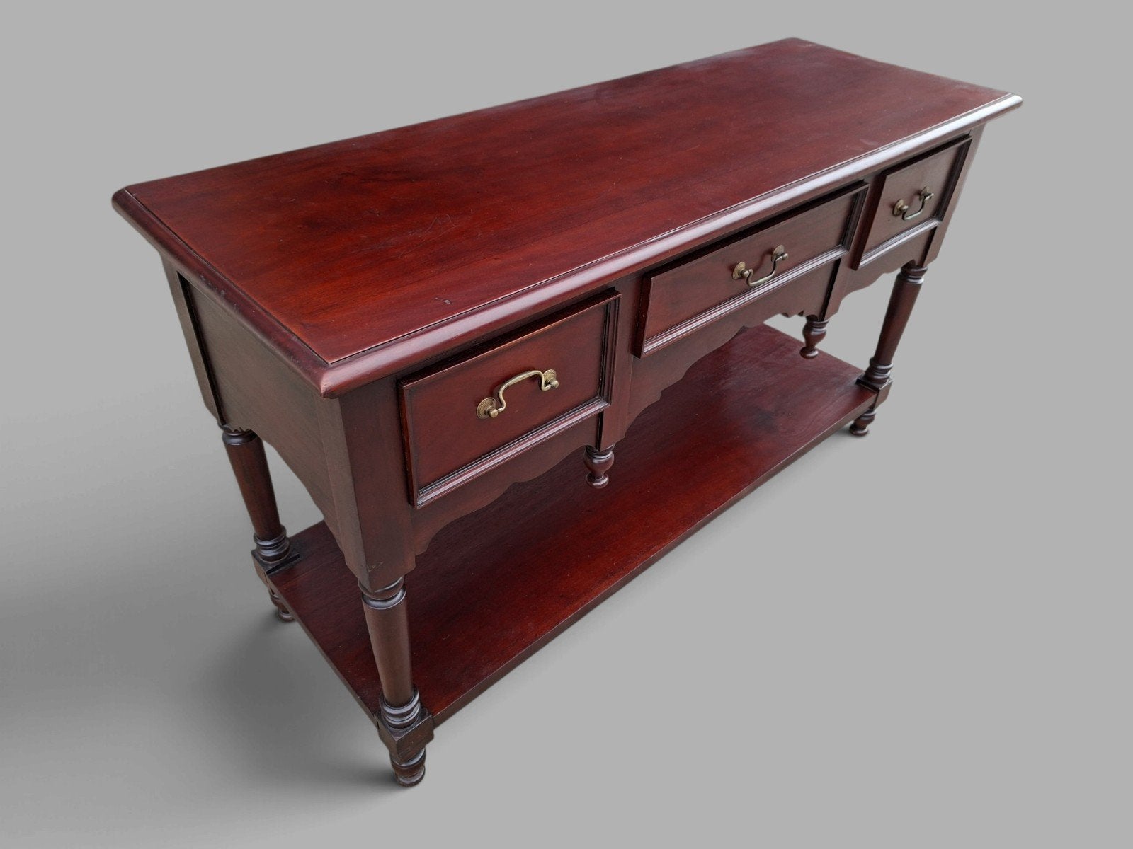 Klassieke Engelse sidetable, wandtafel, console, lichte niet, Ophalen of Verzenden
