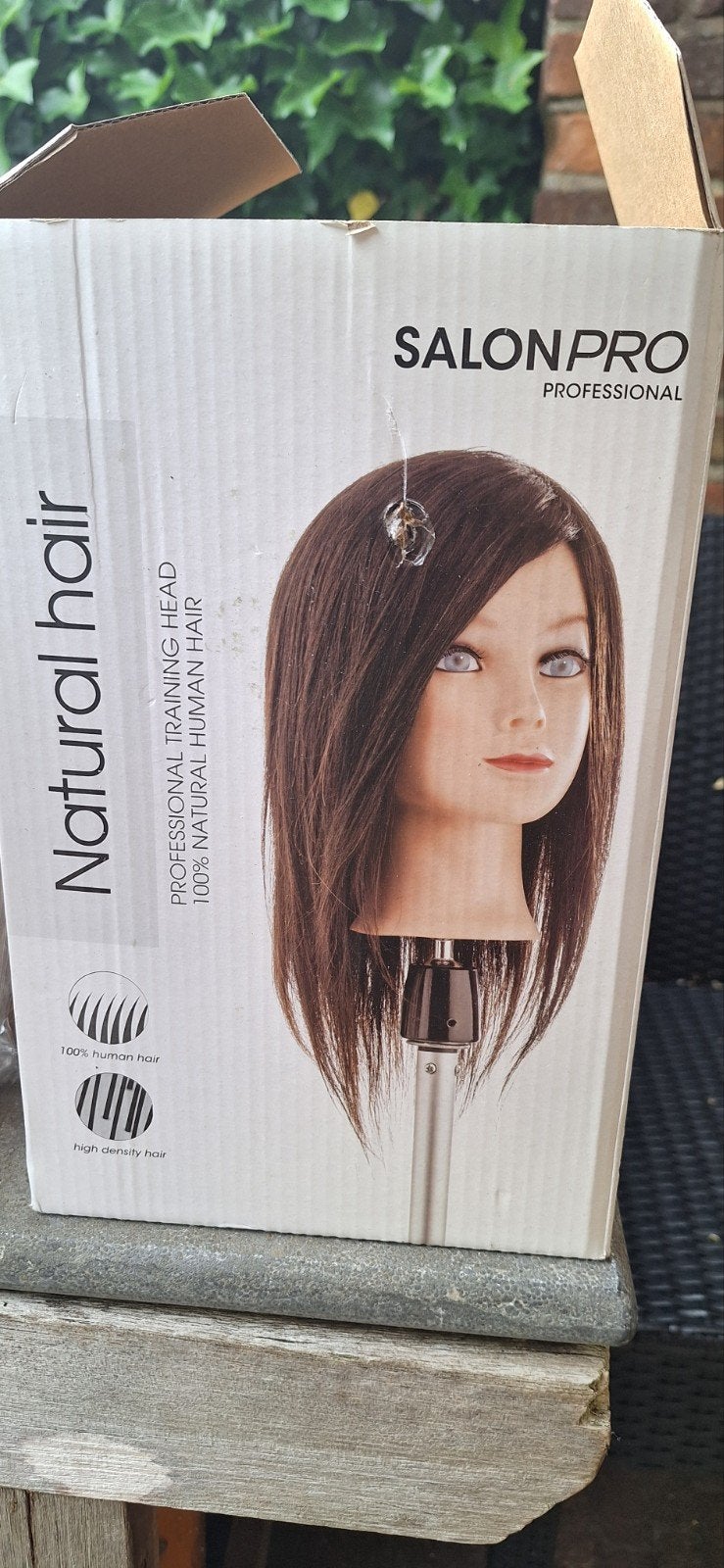 3 oefenhoofden voor kapper - SalonPro Professional bieden, Ophalen of Verzenden, Nieuw, Pruik of Haarverlenging