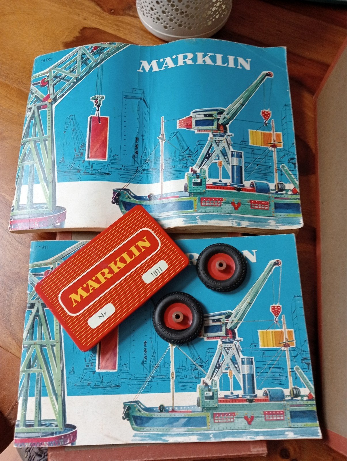 Vintage Märklin Metaalbouwdoos metOnderdelen, Ophalen of Verzenden, Gebruikt, Overige typen