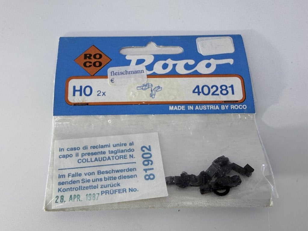 Roco 40281 - H0 Kortkoppelingen voor Fleischmann pensysteem, Gelijkstroom, Overige typen, Ophalen of Verzenden, Zo goed als nieuw