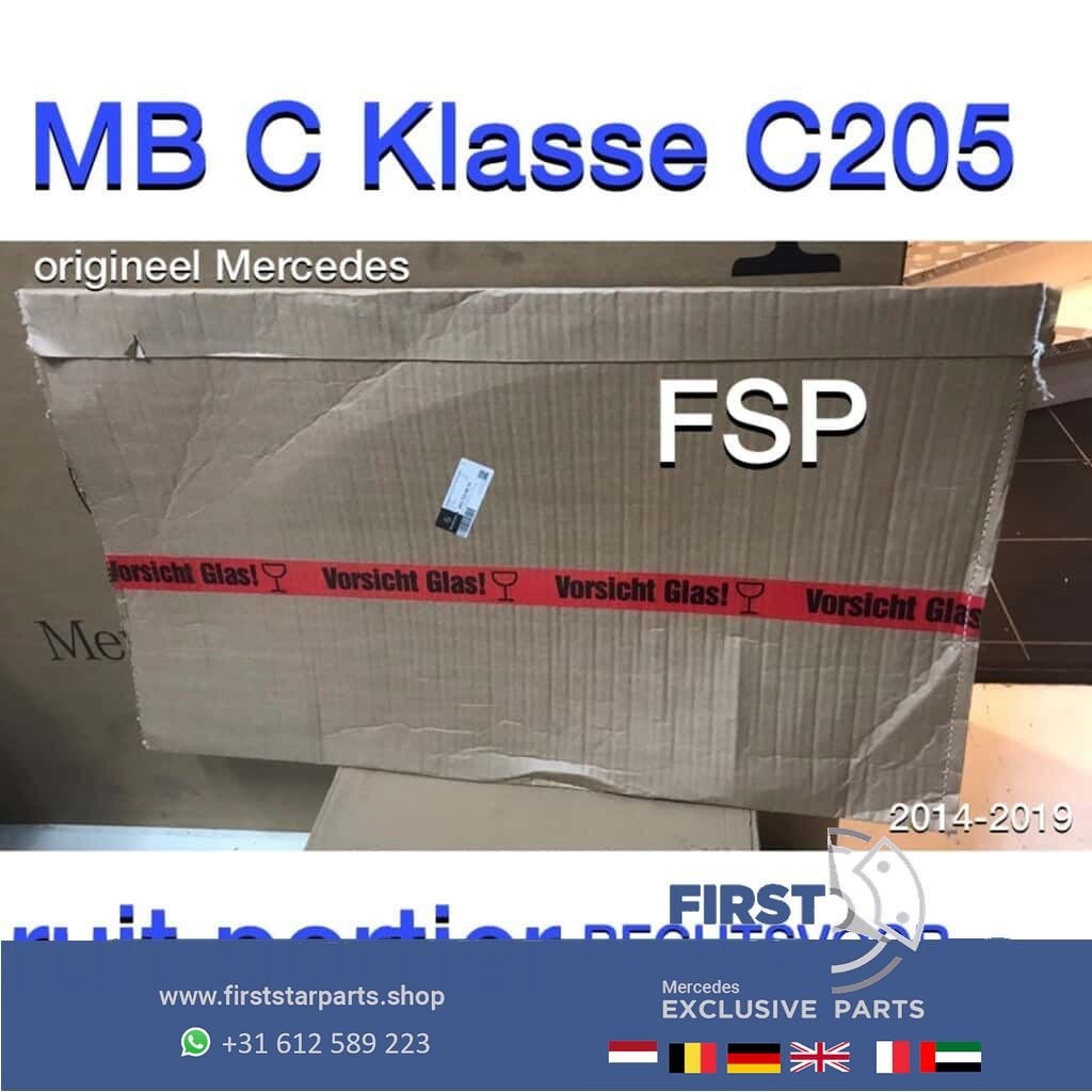 C205 A205 ruit raam rechts Mercedes C Klasse Cabrio 2016-201, Gebruikt, -, Ophalen of Verzenden, -