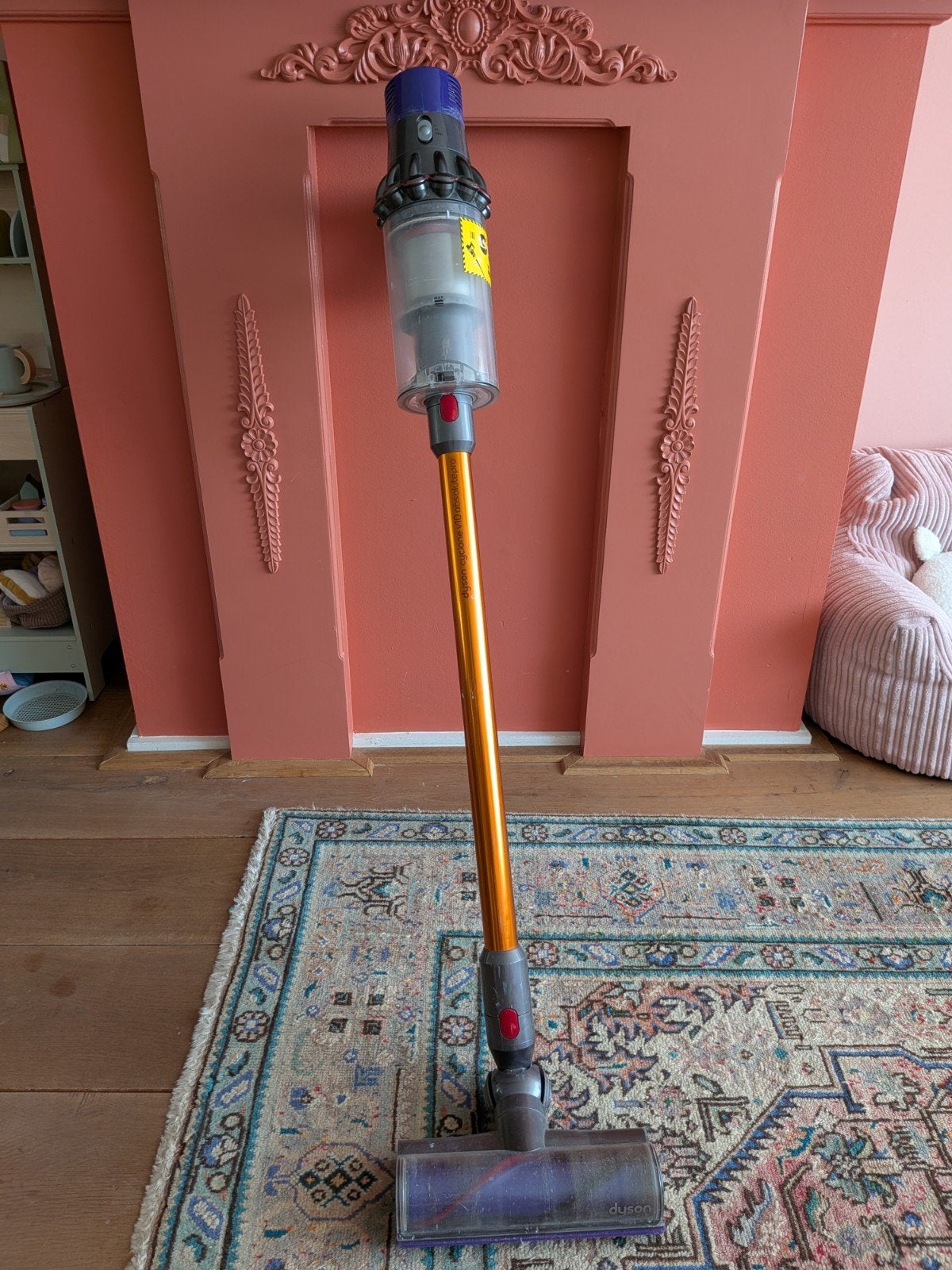 Dyson cyclone V10 absolute pro - gebruikt., Ophalen, Gebruikt, Dyson, Steelstofzuiger