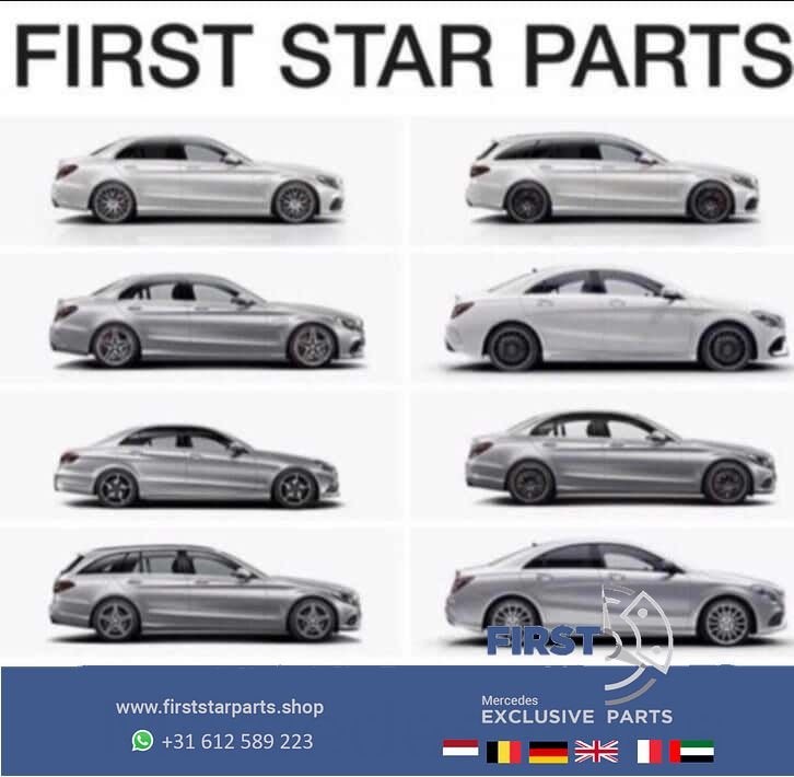 C205 linker deur grijs compleet Mercedes C Klasse Coupé W205, Auto-onderdelen, Gebruikt, -, Deur, Ophalen of Verzenden
