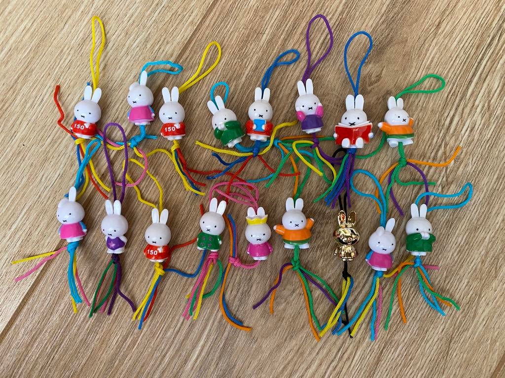 Nijntje 150 jaar Bruna (feestnijntjes hangers), Ophalen of Verzenden, Zo goed als nieuw, Overige typen