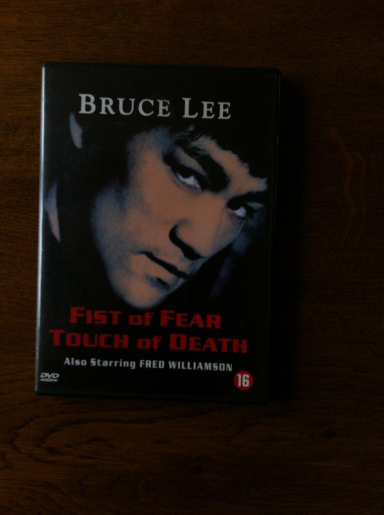 "Fist Of Fear Touch Of Death" Bruce Lee F. Williamson (DVD), Vanaf 16 jaar, Ophalen of Verzenden, Zo goed als nieuw