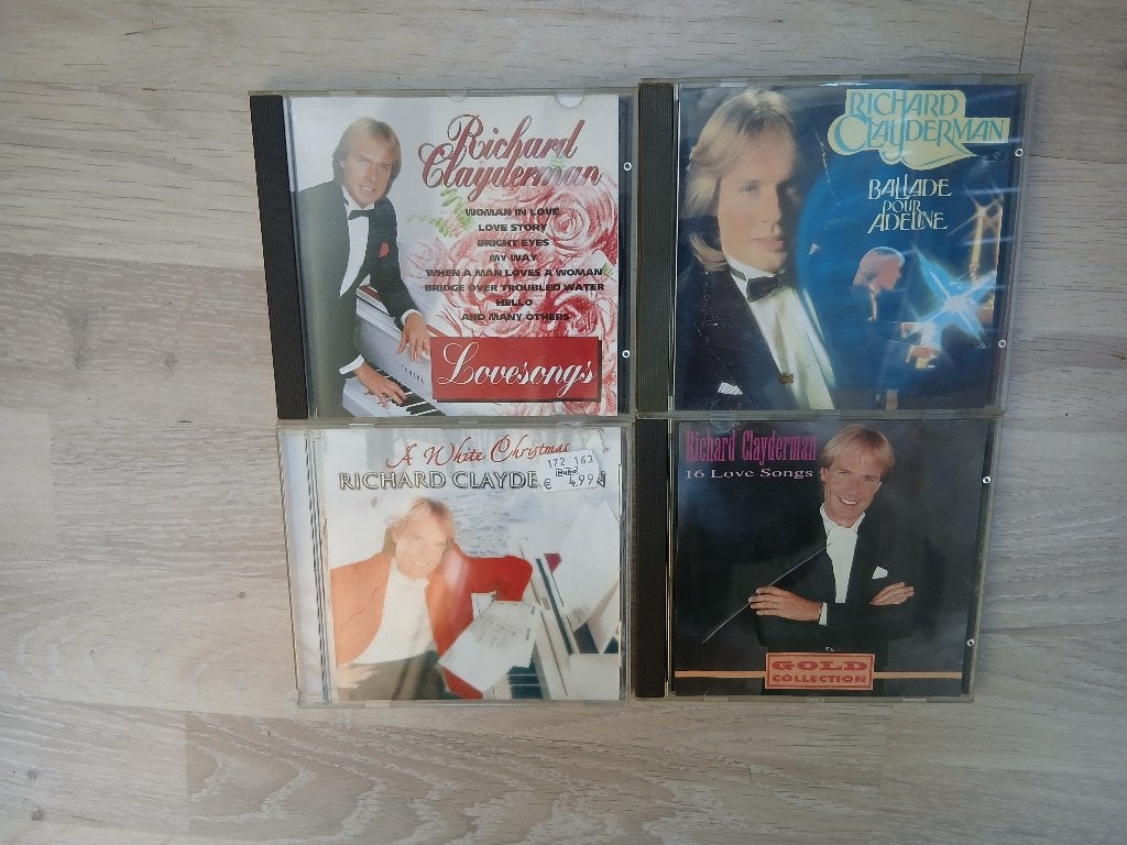 CD's van Richard Clayderman (7x), Cd's en Dvd's, Ophalen of Verzenden, Gebruikt