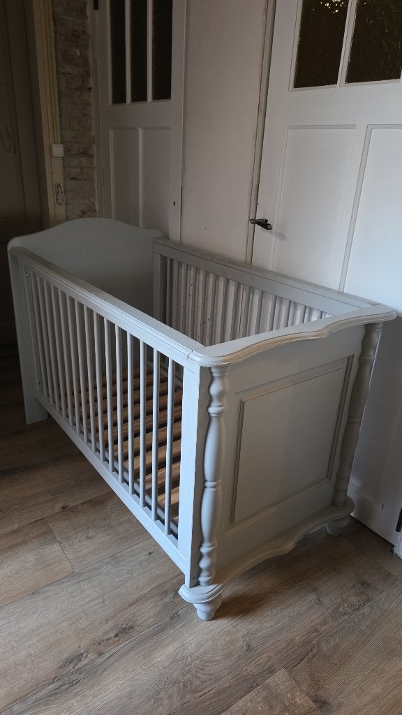 Kinderbed 120x60cm, Ophalen, Gebruikt, Lattenbodem, Minder dan 140 cm
