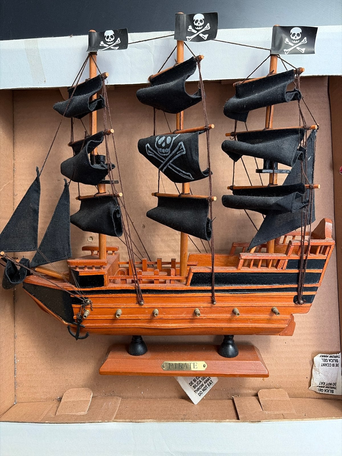Decoratief piratenschip model, Hobby en Vrije tijd, Ophalen of Verzenden, Zo goed als nieuw, Overige merken