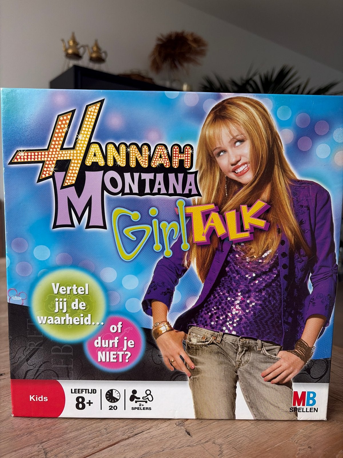 Hannah Montana Girl Talk Bordspel, Hobby en Vrije tijd, Een of twee spelers, Ophalen of Verzenden, Nieuw