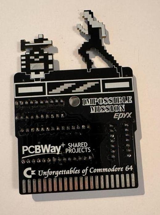 Commodore 64 game cartridge Impossible Mission, Computers en Software, Vintage Computers, Ophalen of Verzenden
