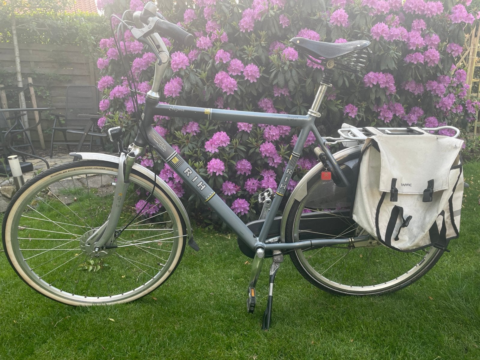 Rih Herenfiets 60cm framehoogte, Terugtraprem, Gebruikt, Versnellingen, 61 tot 65 cm