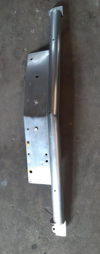 RVS Gebogen Kentekenplaathouder 73 cm, Ophalen of Verzenden, Gebruikt