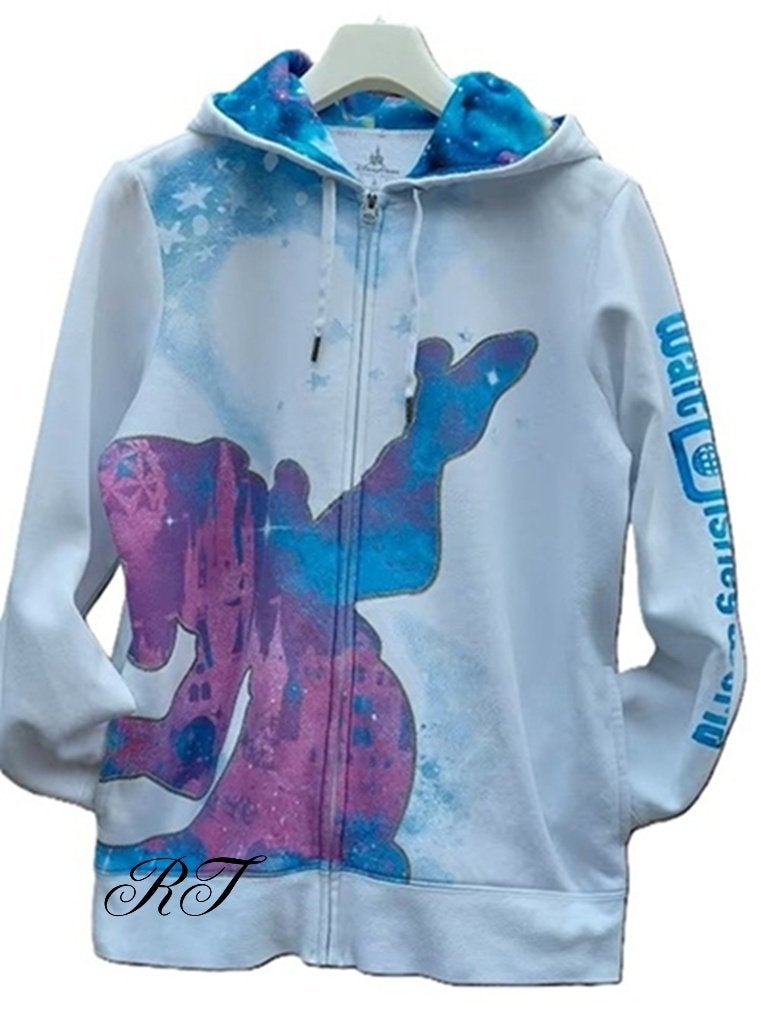 Zeer mooie Walt Disney World Mickey hoodie met rits., Ophalen of Verzenden, Mickey Mouse, Zo goed als nieuw, Kleding of Textiel