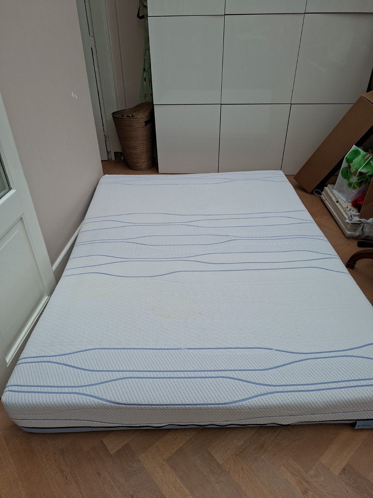GRATIS M-line Slow Motion 5 Hybrid matras 150x200 cm, Ophalen, Gebruikt, Tweepersoons