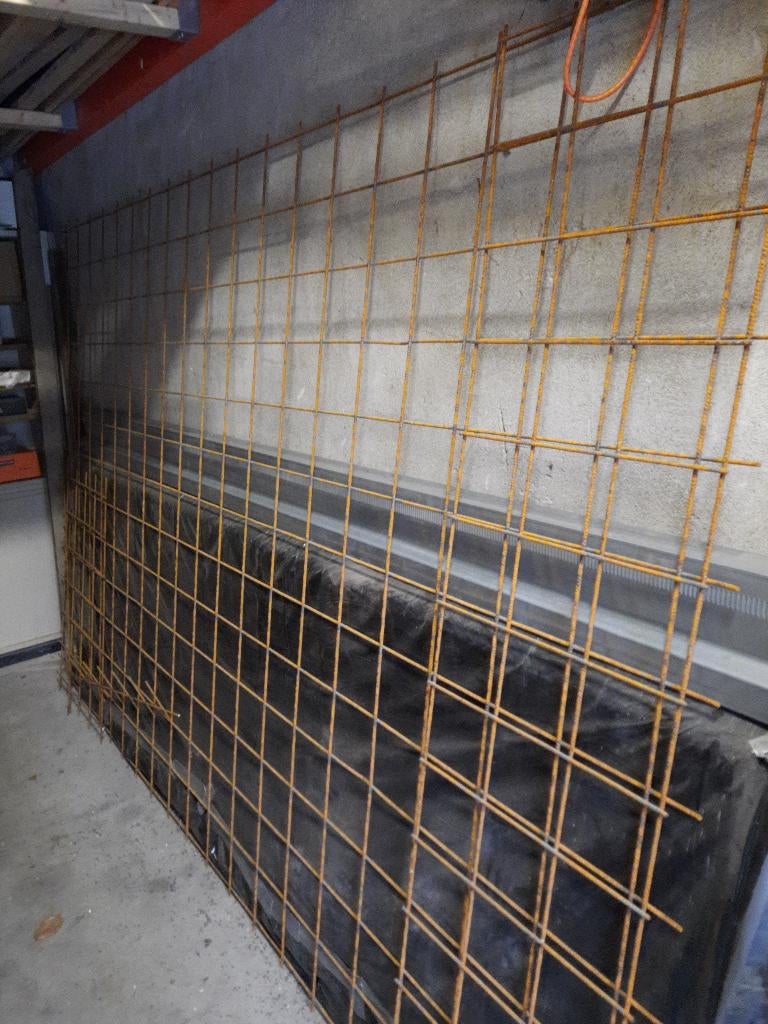 Bouwstaalmat onbehandeld 2x3 meter, Ophalen, Nieuw, Overige metalen