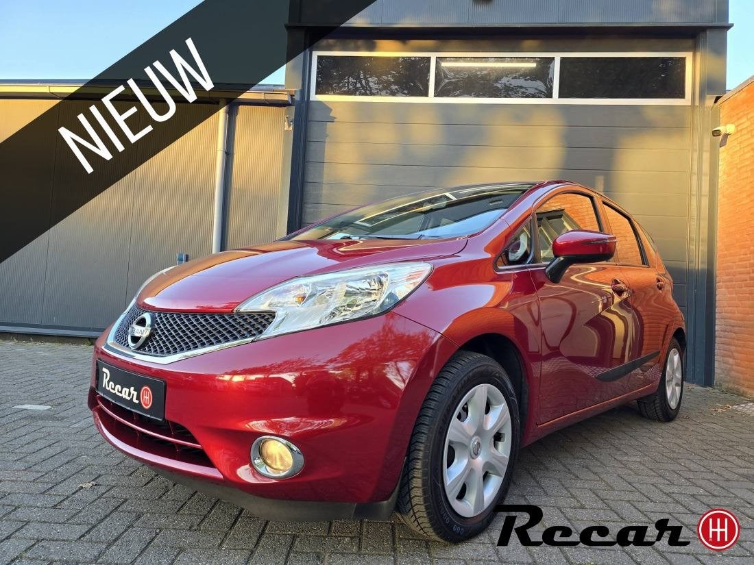 Nissan Note - 1.2 Acenta/1eEig/85Nap/Cruise/Apk8-4-27, Auto's, Euro 5, 1198 cc, 49 €/maand, Bedrijf