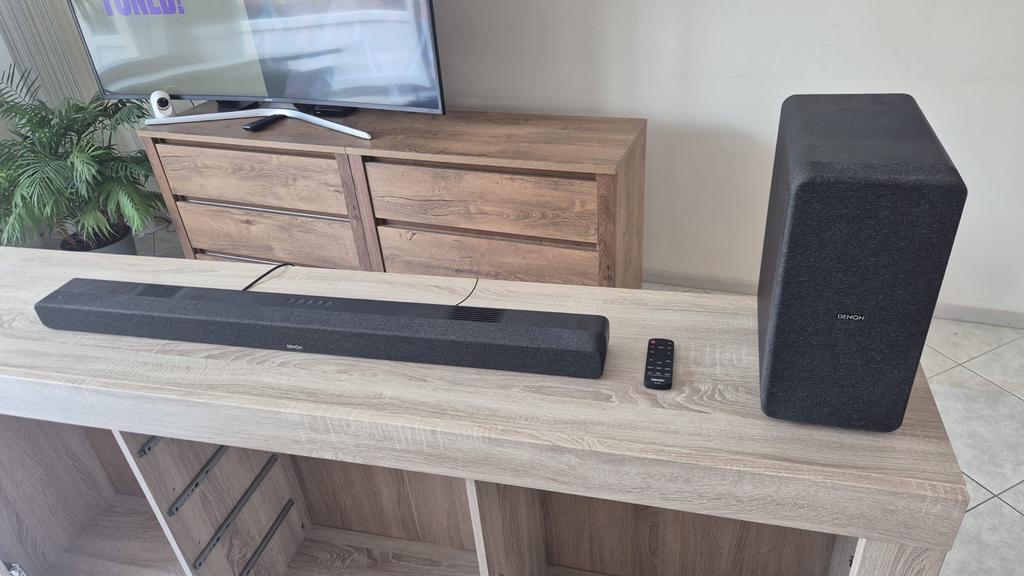 Denon DHT-S517 Soundbar met draadloze subwoofer, Audio, Tv en Foto, Luidsprekers, Zo goed als nieuw, Subwoofer, 120 watt of meer