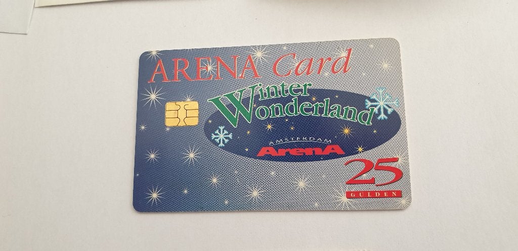 3422 arena card 1999 winter wonderland 98-99, Verzenden, Nieuw, Ajax