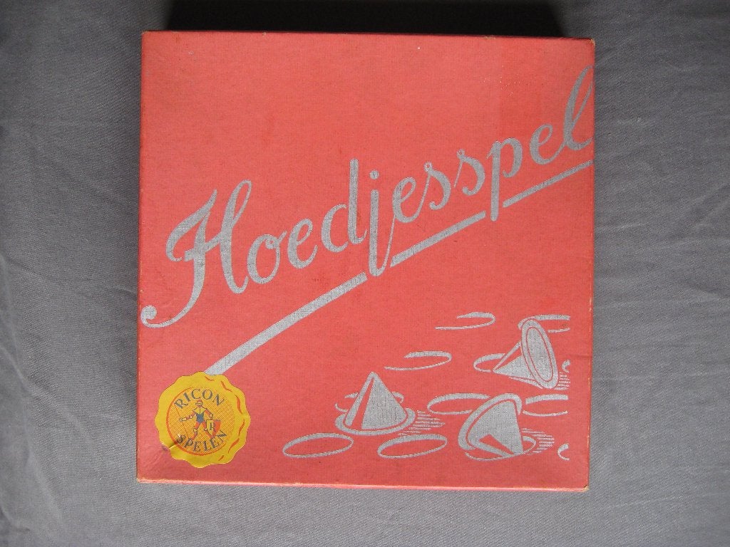 RICON spellen (1955 ?) Hoedjesspel (ook wel Hup-Hoedje-Hup, Ophalen of Verzenden