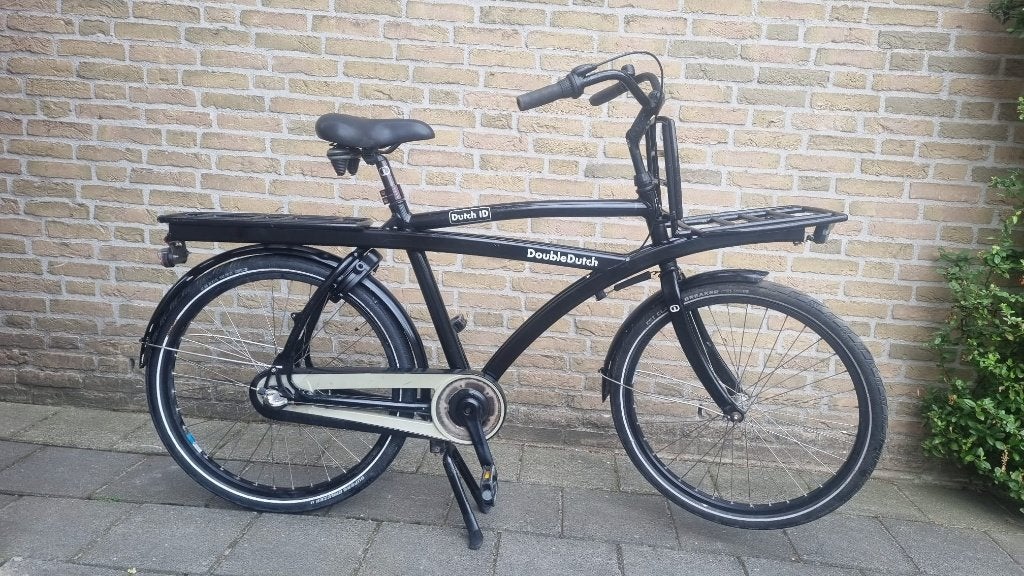DOUBLE DUTCH Transportfiets 3 Versnellingen 26 inch, Terugtraprem, Gebruikt, Versnellingen, 53 tot 57 cm