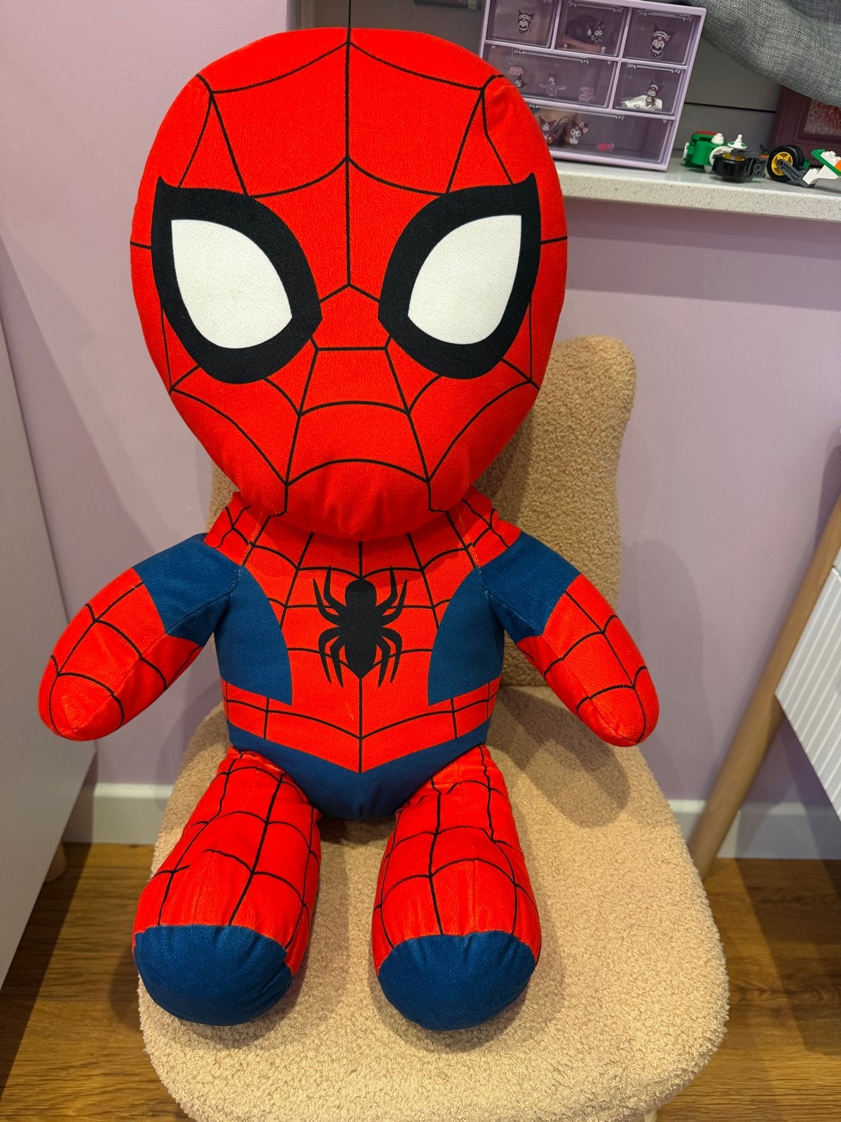 Disney Spiderman XL Pluche Knuffel 56cm, Ophalen, Disney, Overige karakters, Overige typen