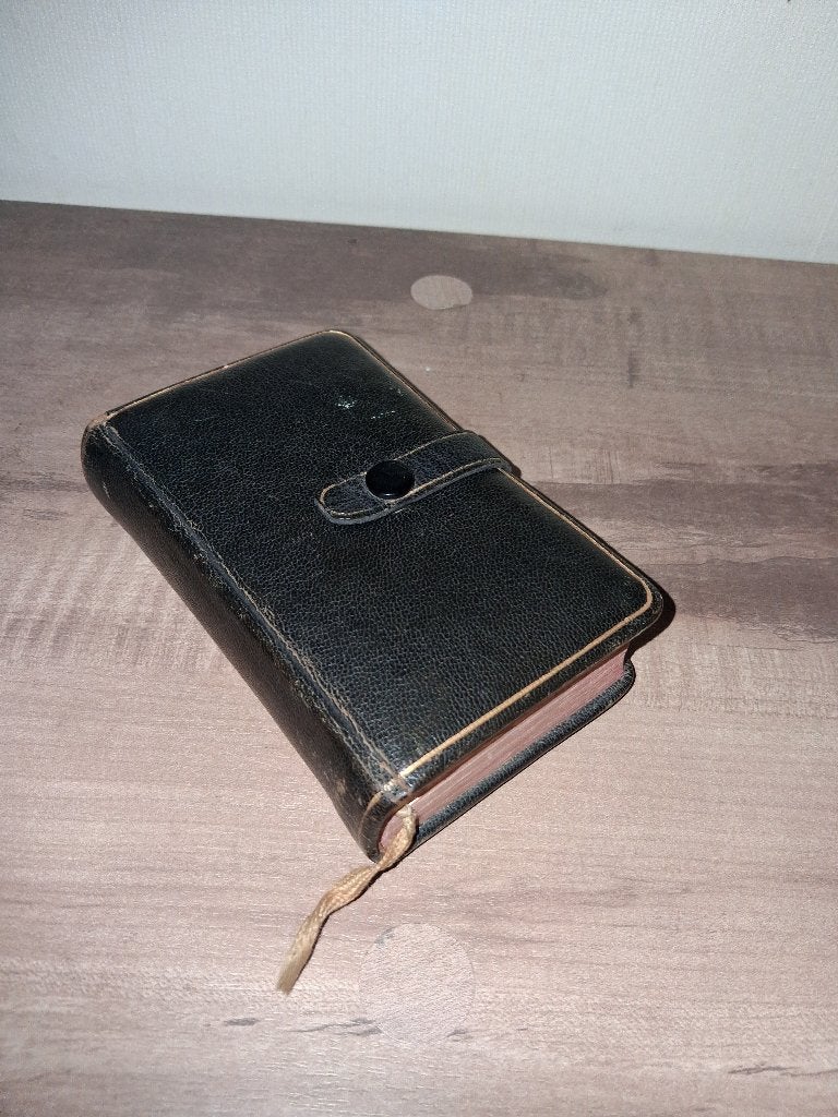 Oud psalmboekje – Psalmen en Gezangen 1938 – leren band, Antiek en Kunst, Ophalen of Verzenden