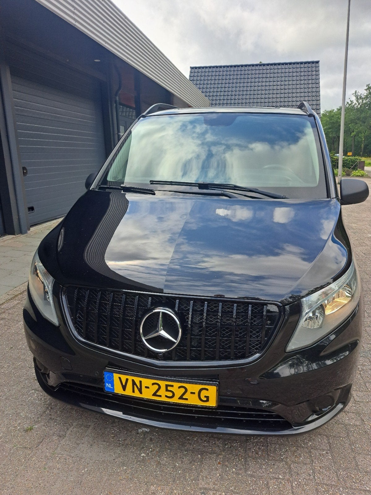 Mercedes-Benz Vito 1.6 CDI 84KW 2015, Auto's, Euro 5, Stof, 4 cilinders, Grijs
