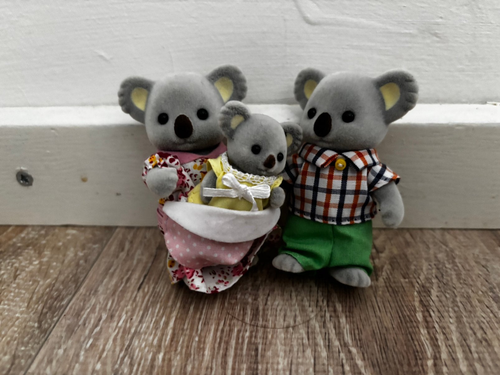 Sylvanian familys koala familie, Verzamelen, Beelden en Beeldjes, Ophalen of Verzenden, Zo goed als nieuw, Dier