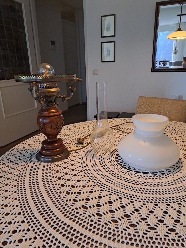 schemerlamp te koop, Ophalen, Olielamp, E27 (groot), Zo goed als nieuw