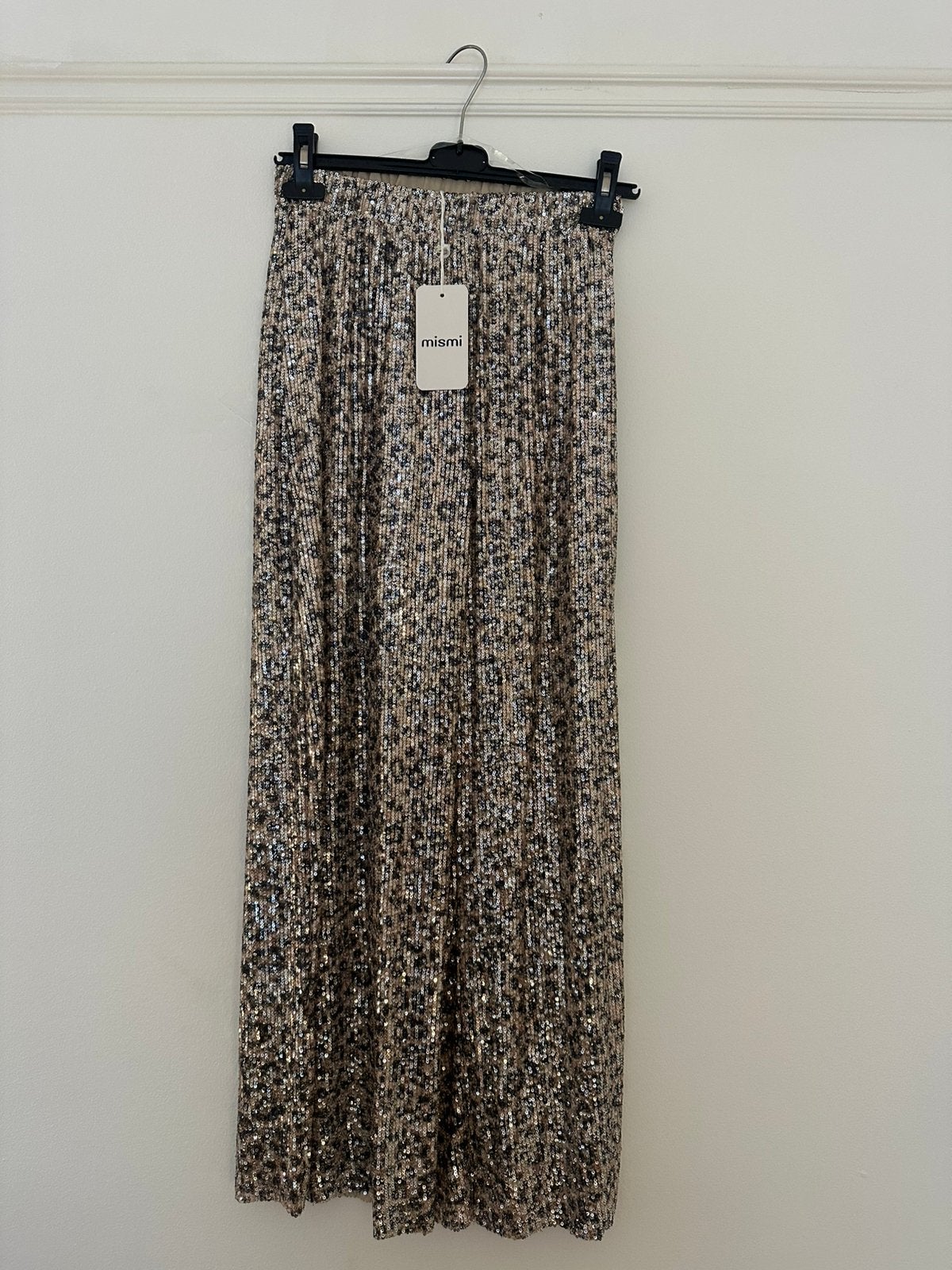 Sequin pants, Maat 38/40 (M), Zwart, Ophalen of Verzenden, Zo goed als nieuw