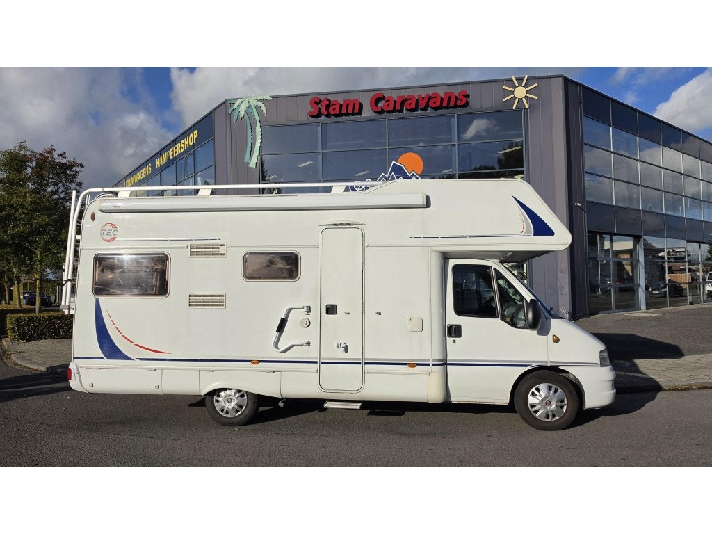 TEC Rotec 640 royale 6 persoons camper, Ringverwarming, Fiat, 6 tot 7 meter, Dakluik