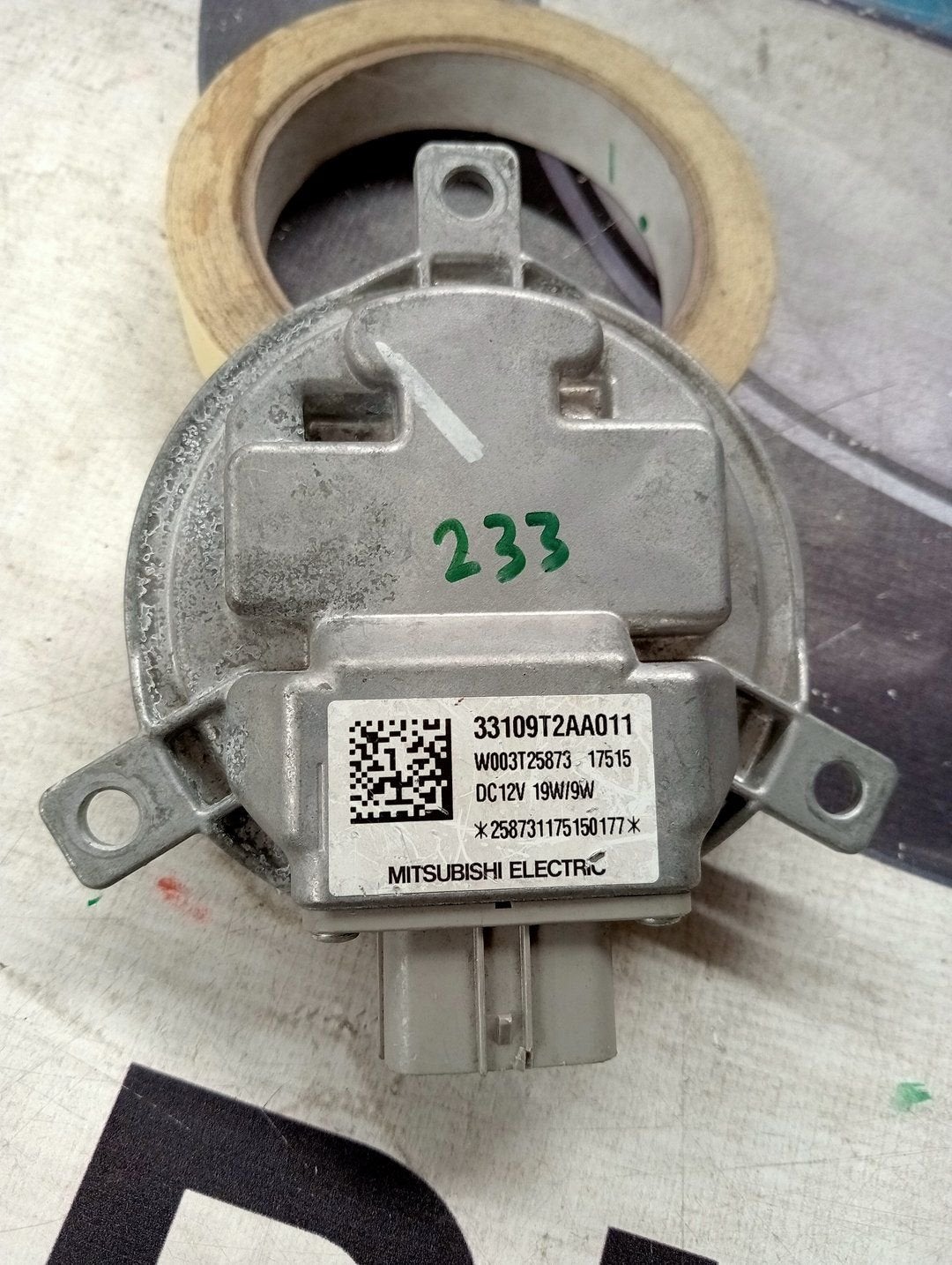 Honda accord koplamp starter (33109t2aa011), Gebruikt, -, -, Ophalen of Verzenden