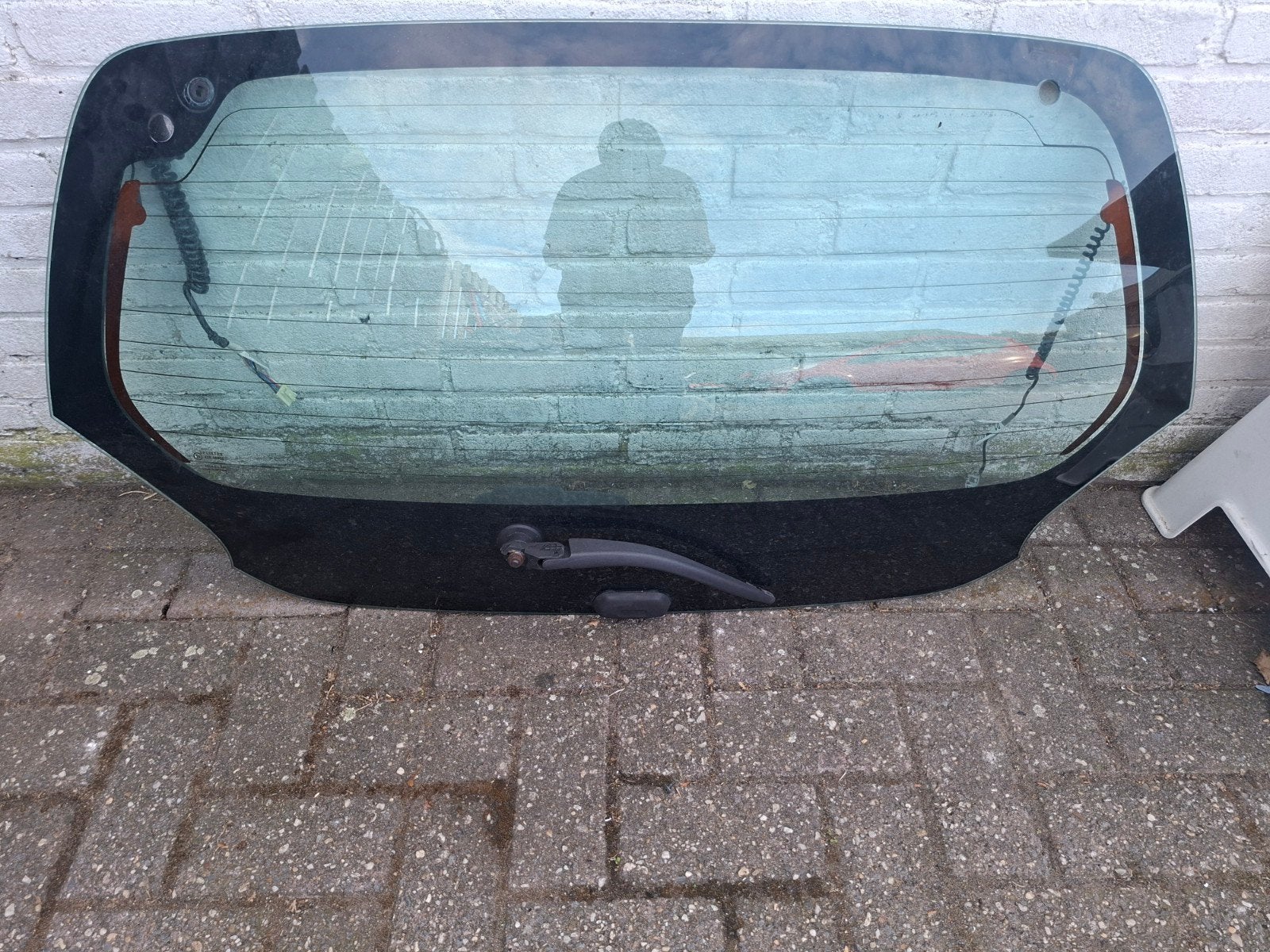 Toyota aygo achter raam, Ophalen of Verzenden, Toyota