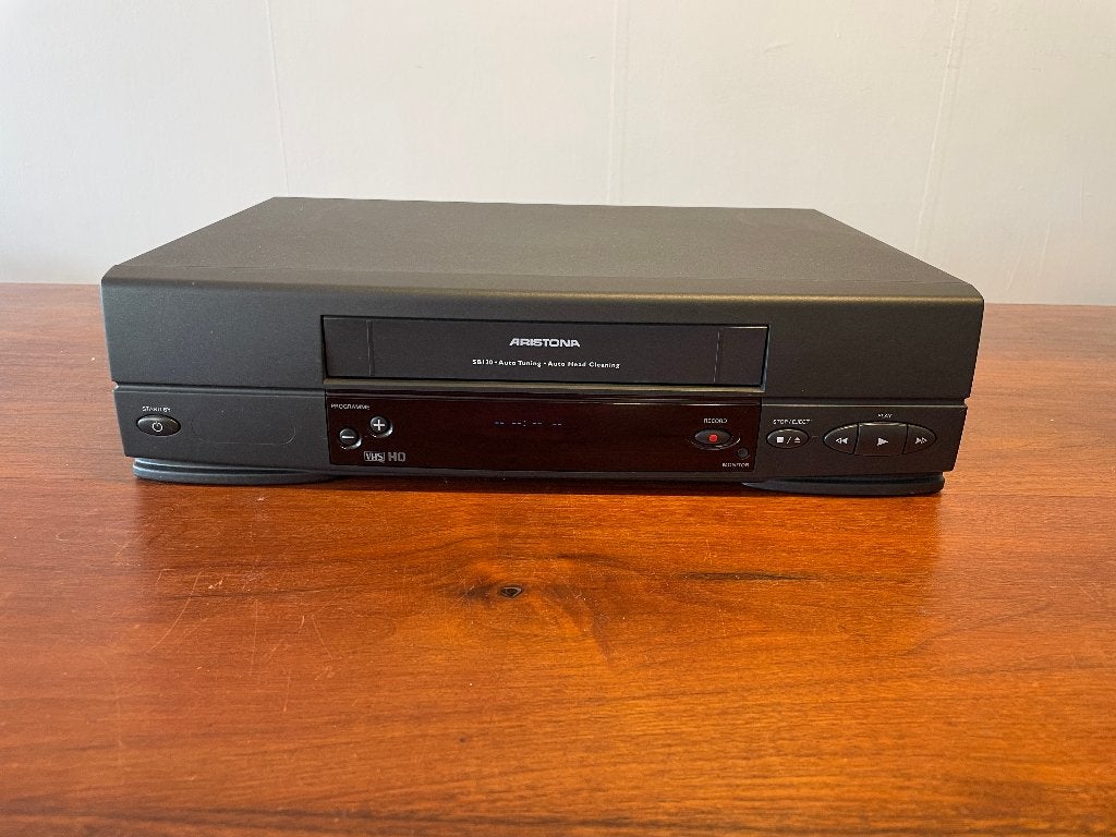 Aristona SB130 VHS Videorecorder, Ophalen of Verzenden, Gebruikt, VHS-speler of -recorder