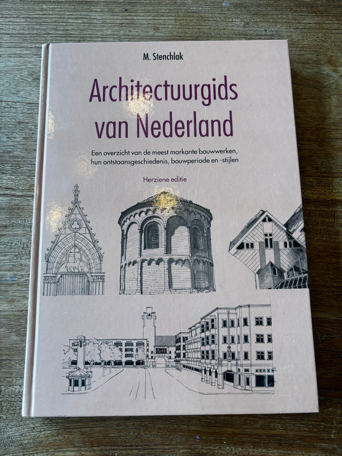 Architectuurgids van Nederland - M. Stenchlak, Ophalen of Verzenden, Zo goed als nieuw, Architectuur algemeen