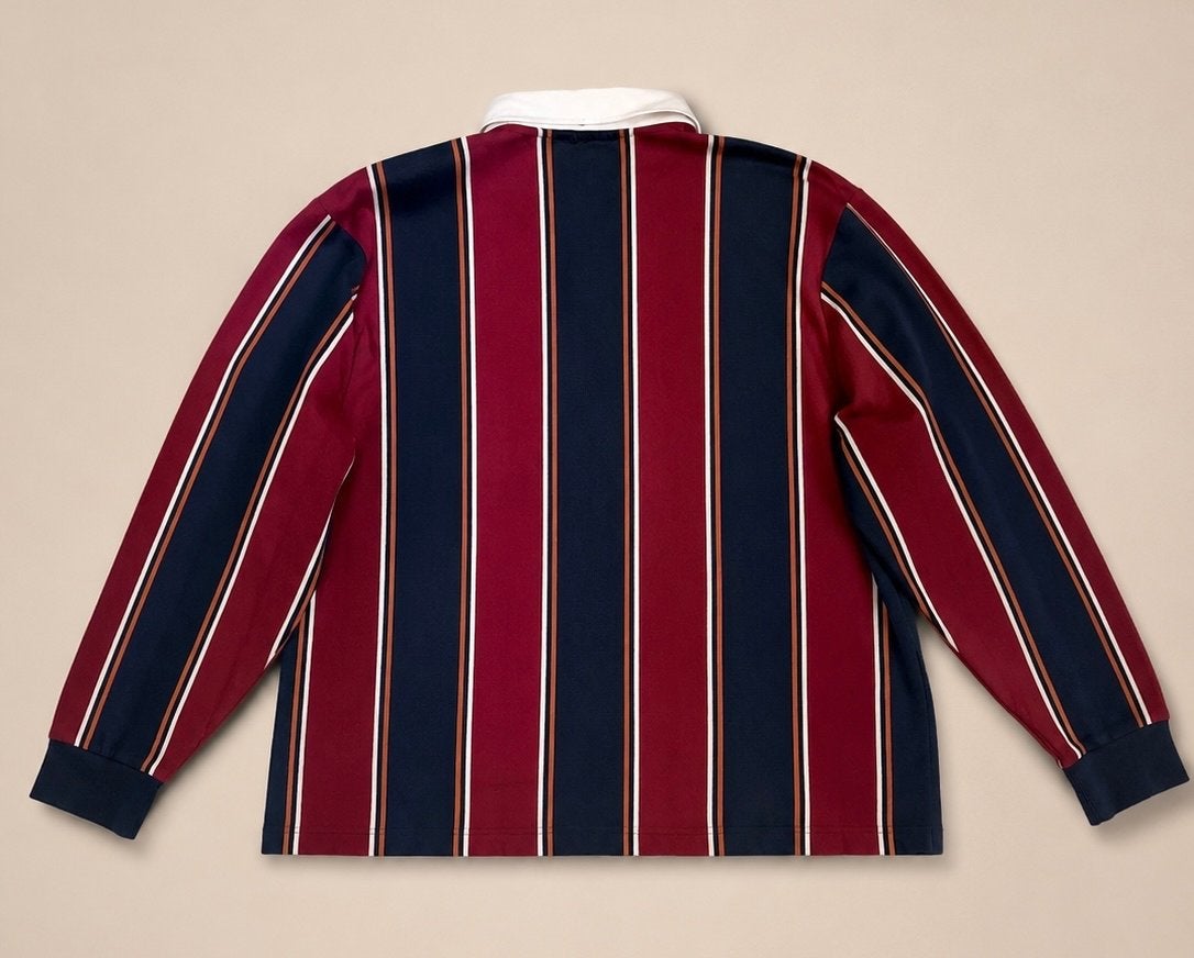 Heren Rugby Shirt met Strepen - NEXT, Ophalen of Verzenden, Zo goed als nieuw, Overige maten, Meerkleurig