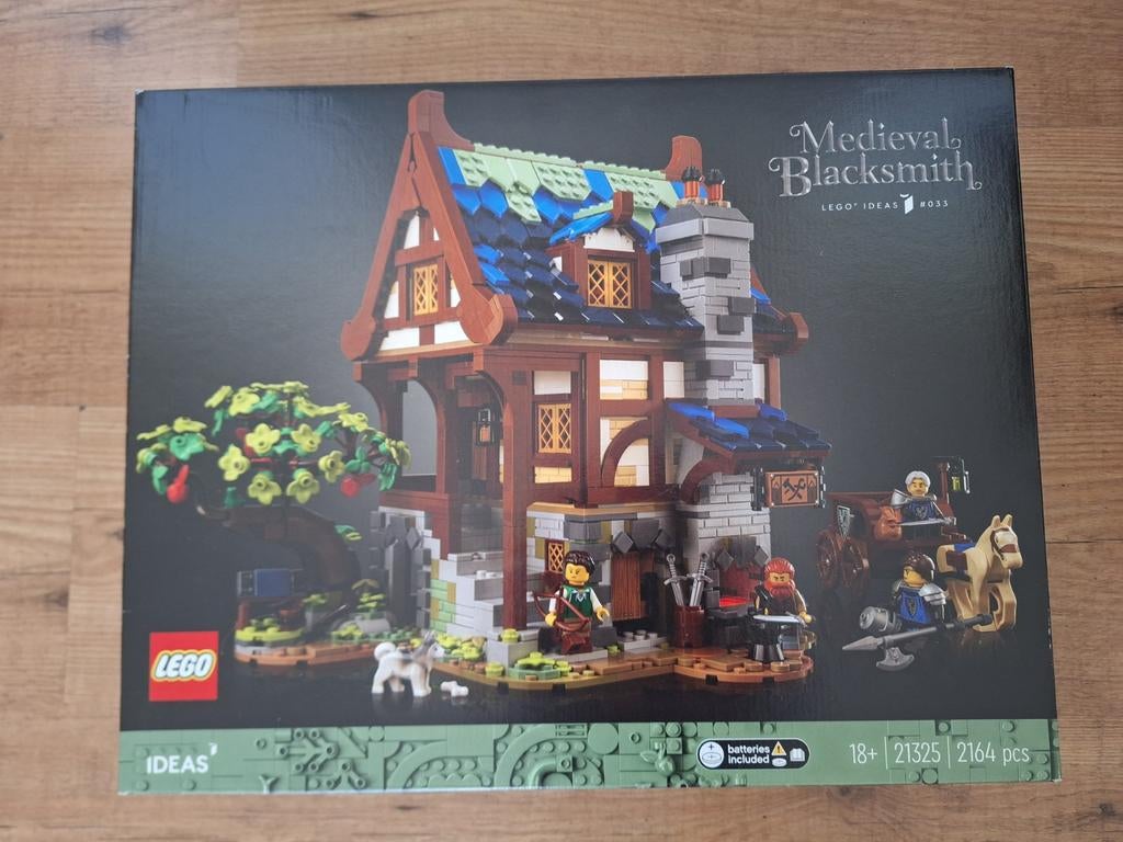 Lego Ideas 21325 Middeleeuwse Smid - Nieuw in doos, Lego, Inclusief minifiguren, Nieuw, Ophalen of Verzenden
