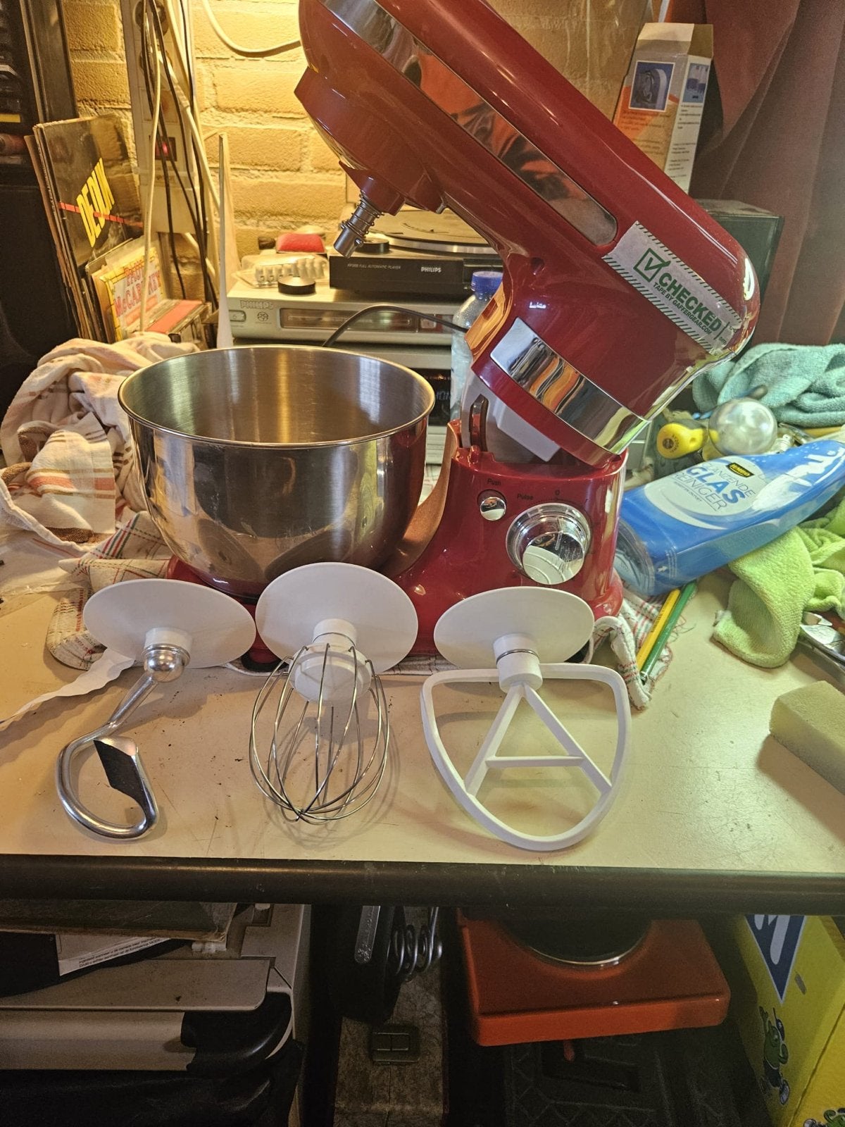 Tristar MX-4170 Keukenmachine - Zo goed als nieuw, 4 liter of meer, Ophalen of Verzenden, Zo goed als nieuw, Nvt