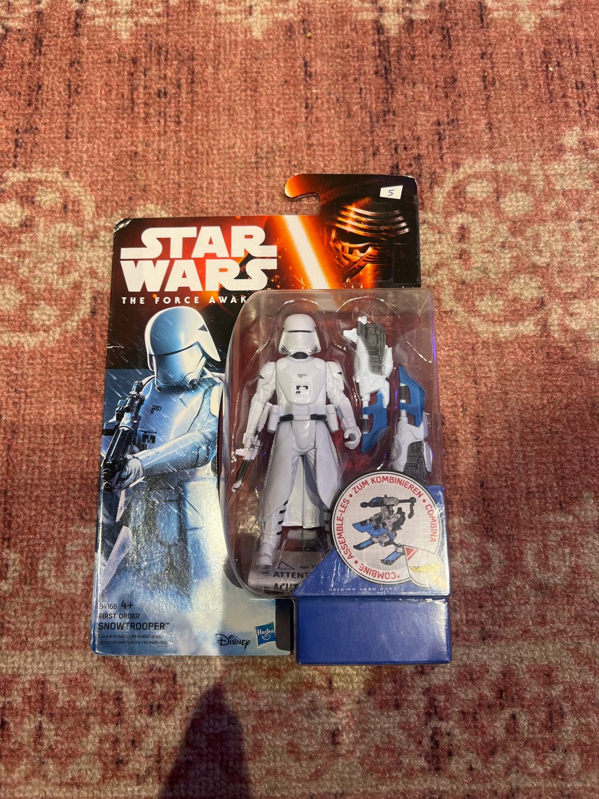 Star Wars The Force Awakens First Order Snowtrooper figuur, Ophalen of Verzenden, Nieuw, Actiefiguurtje