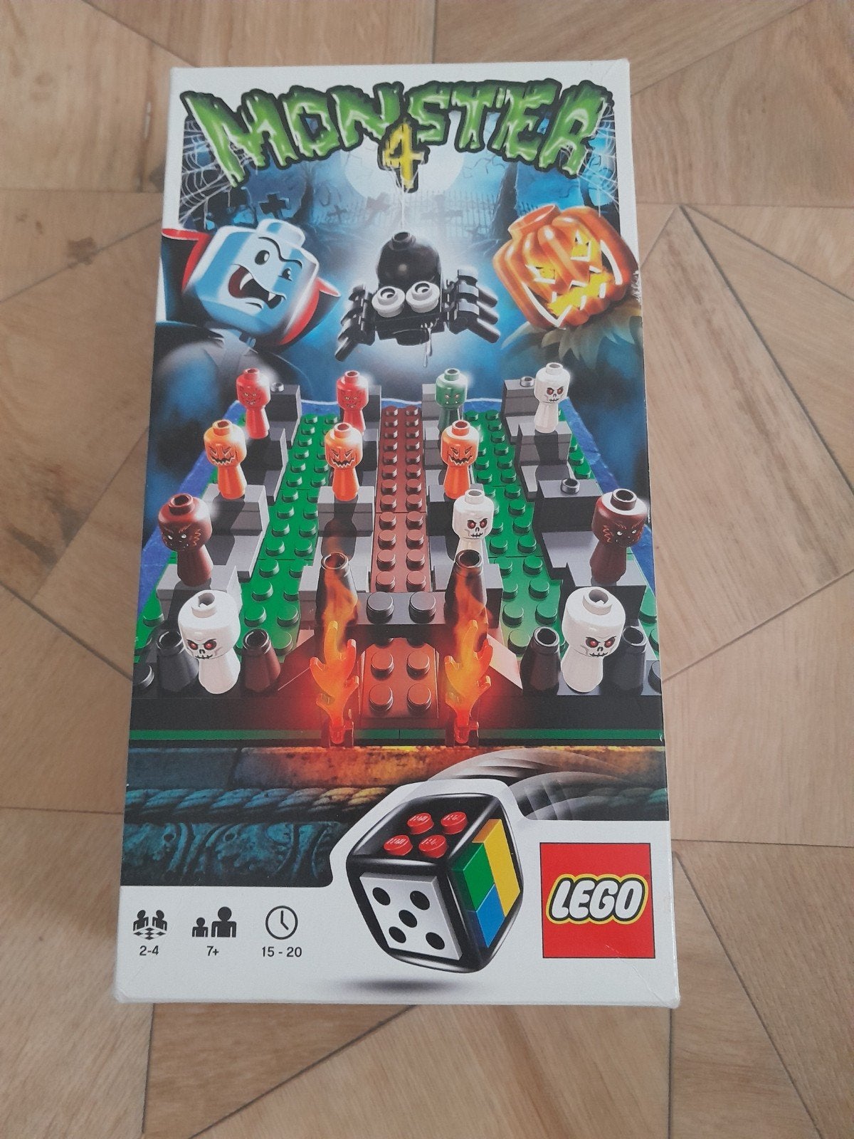 LEGO Monster 4 Bordspel - Compleet en Zo Goed als Nieuw, Een of twee spelers, Ophalen of Verzenden, Gebruikt, LEGO