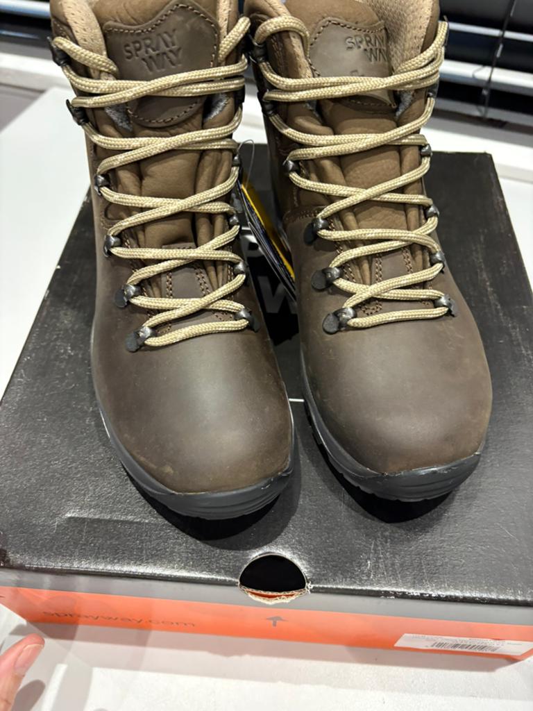 Nieuwe Sprayway Wandelschoenen Maat 37 - HydroDRY, Bruin, Geen, Nieuw, Geen