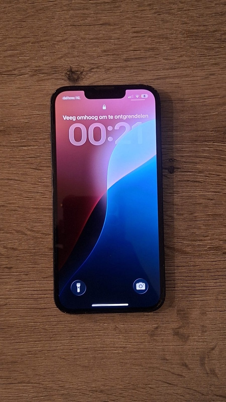 iPhone 13 - Achterkant beschadigd, batterij 73%, Telecommunicatie, Mobiele telefoons | Apple iPhone, Ophalen, Blauw, IPhone 13